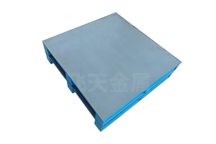 铺胶皮防滑面板钢托盘