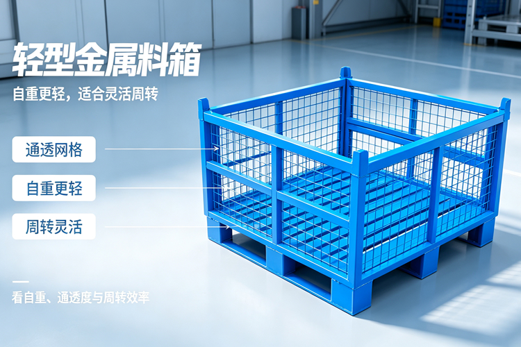 折叠金属料箱优势
